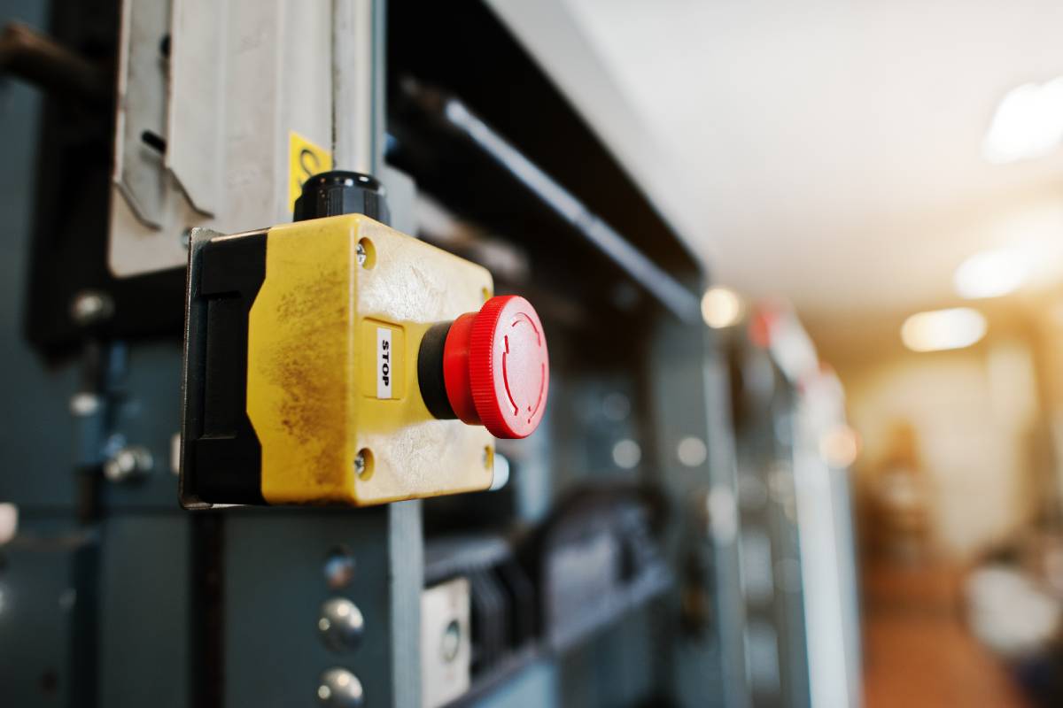 safety switch in the engine room